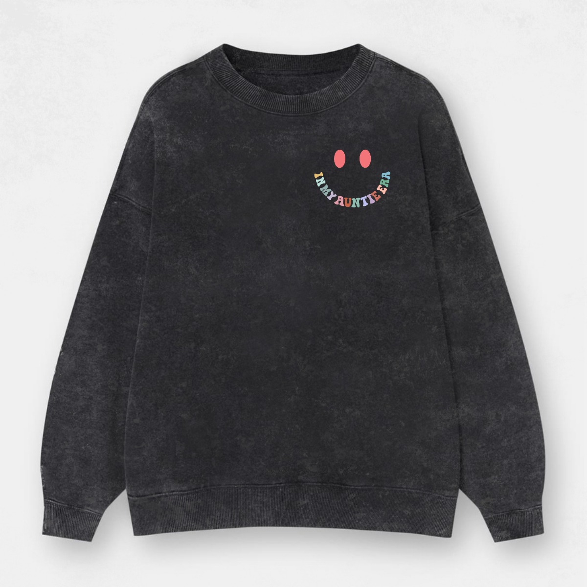 Vintage   In My Auntie Era Washed Sweatshirt 