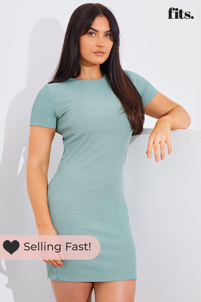 Cap Sleeve Reversible Mini Dress