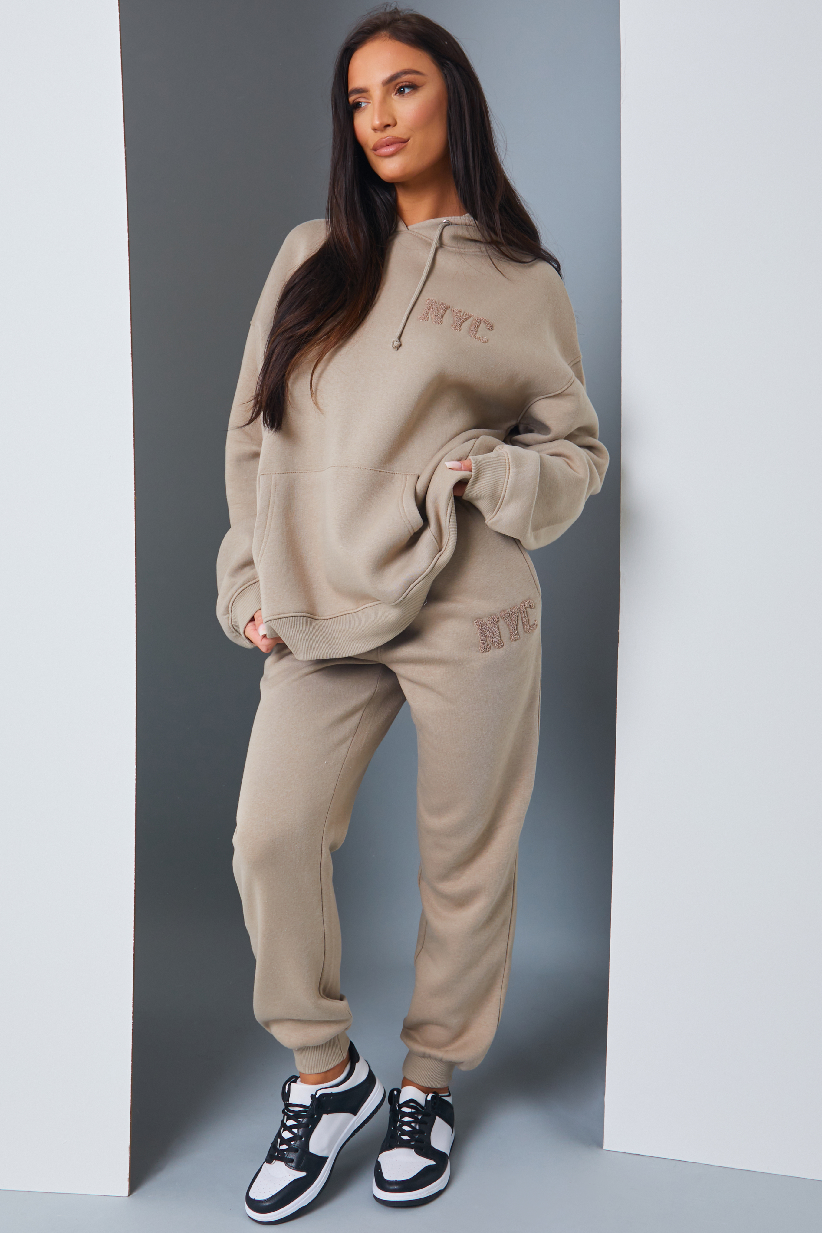 'NYC' Borg Slogan Jogger