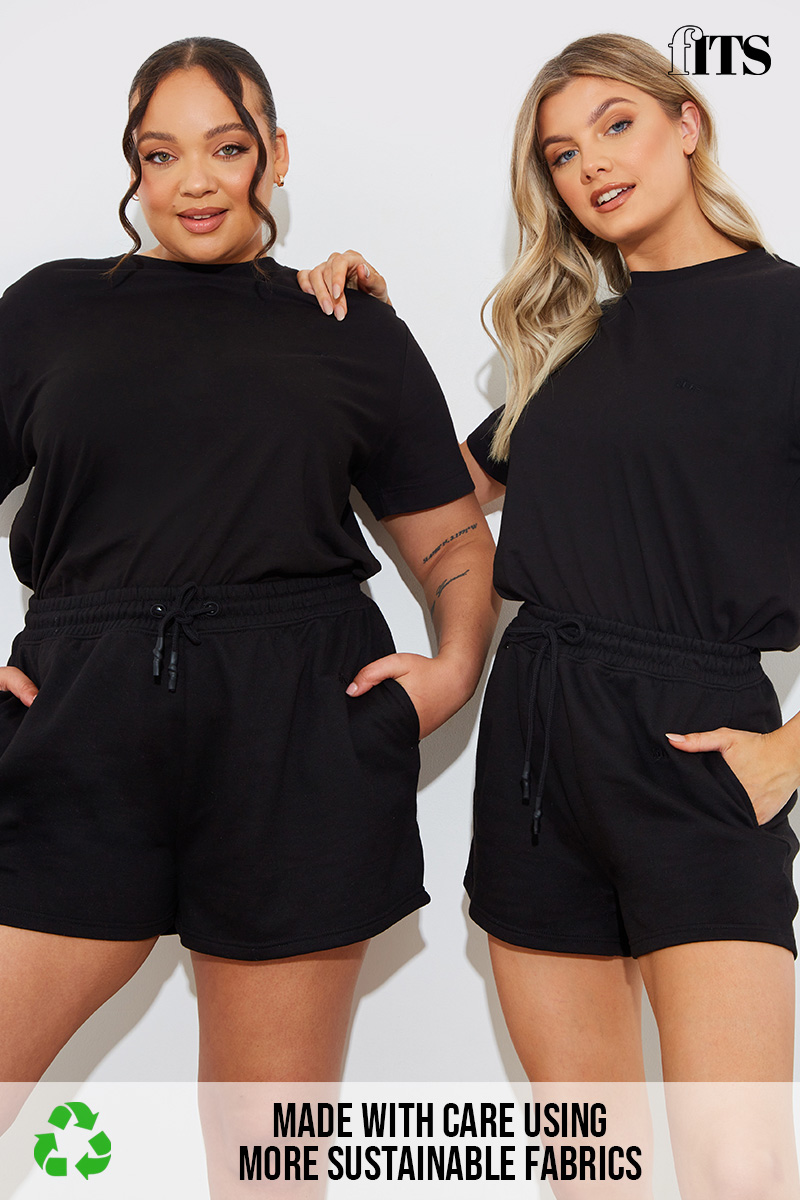 Embroidered Sweat Shorts