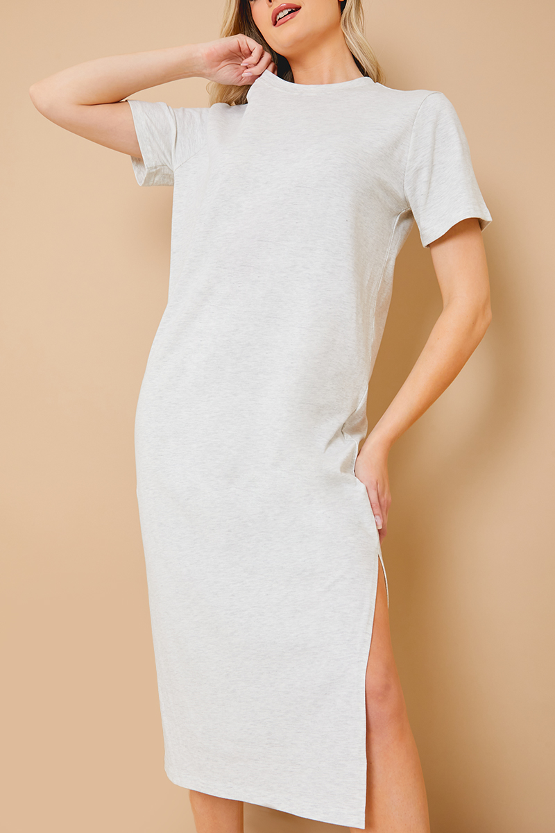 Big white orders t shirt dress