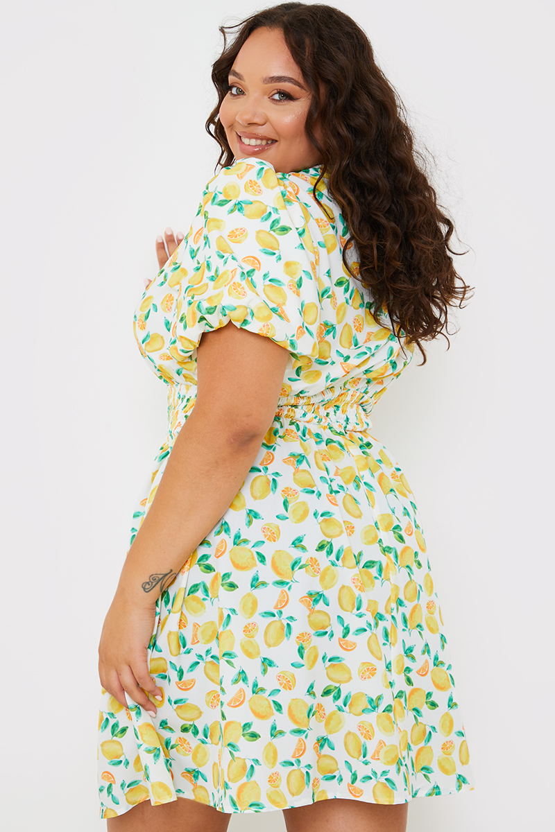 Lemon clearance curve dresses