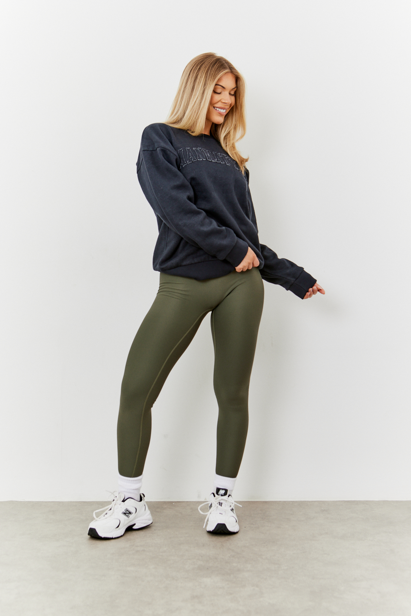 Soft Touch Seam Detail Leggings 