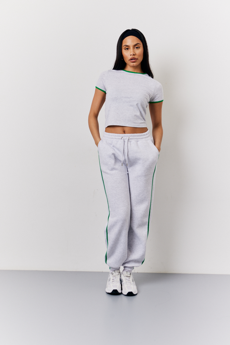 Grey Fits Sport Cuffed Jogger