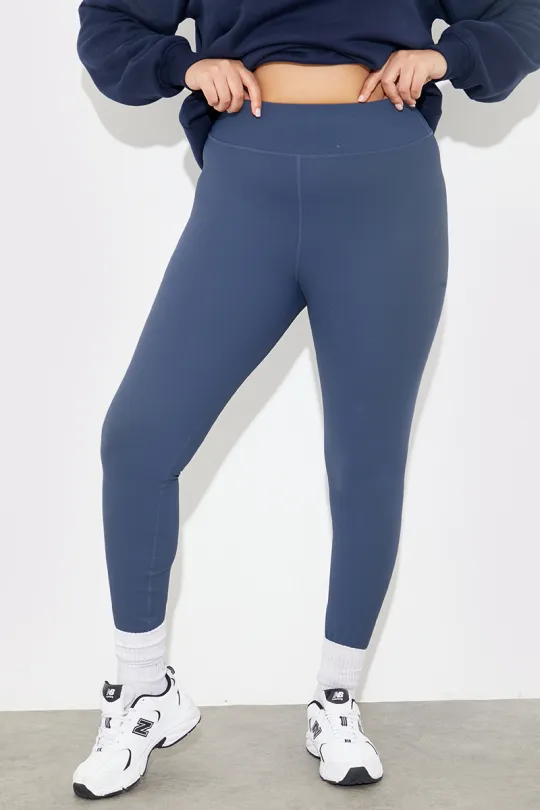 Navy Sculpt and Control High Waisted Leggings