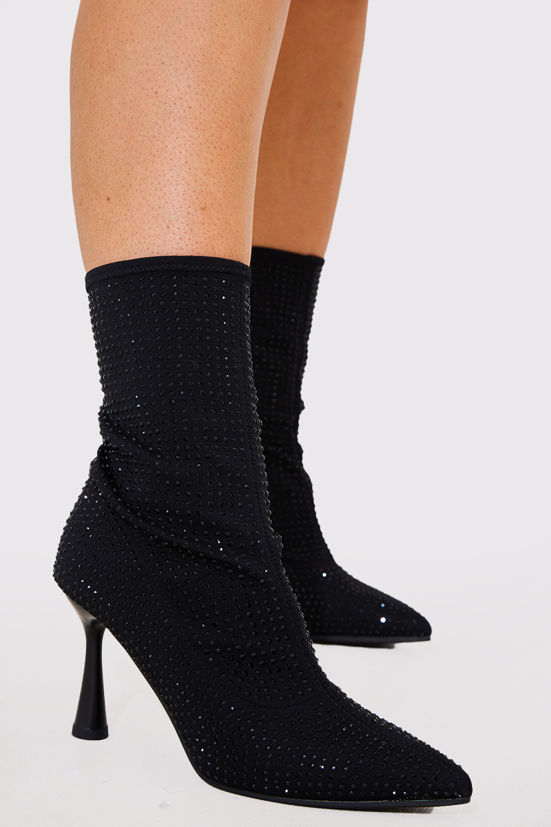Diamante Stileto Boot