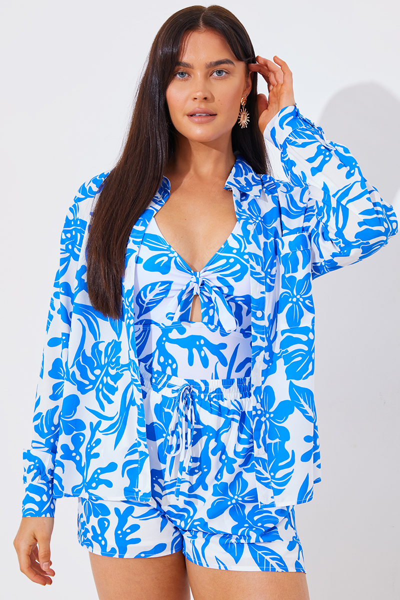 Printed Short Co Ord