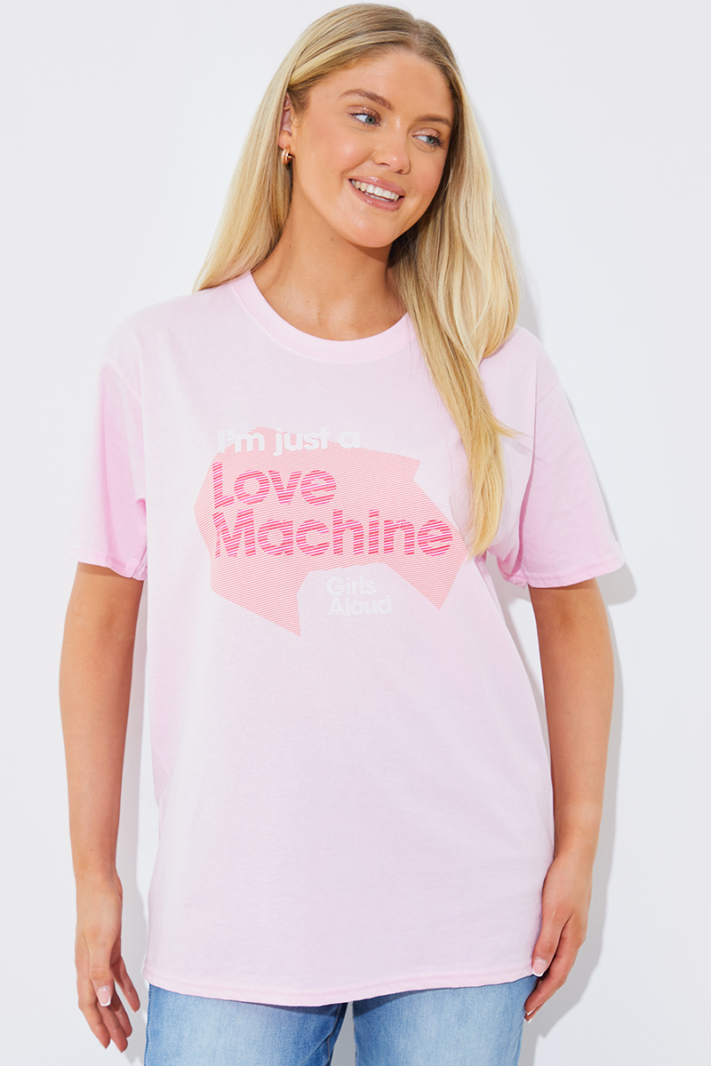 'I'm Just a Love Machine' Slogan T-Shirt