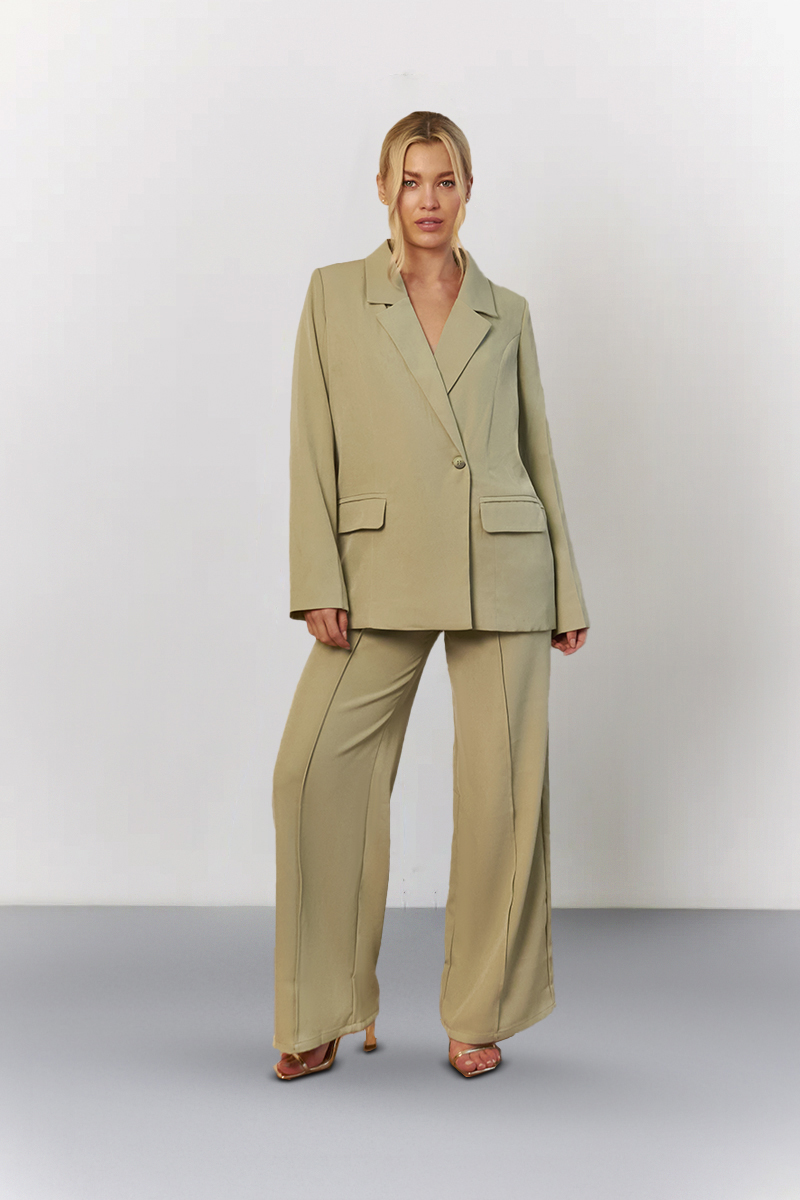Sage Relaxed Blazer