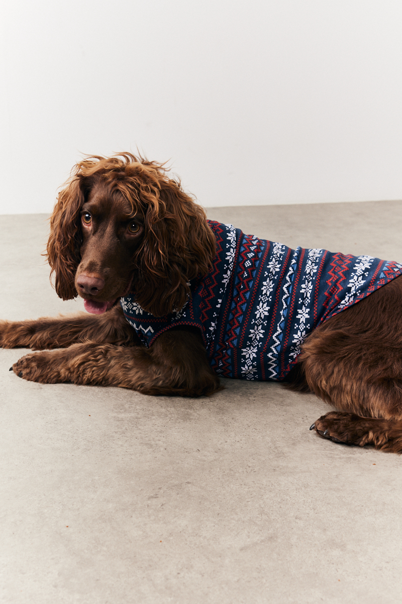 Dog Snowflake Print Pyjama