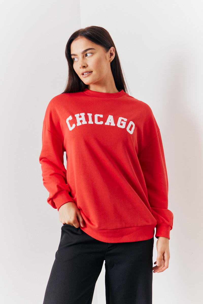Chicago Slogan Sweatshirt