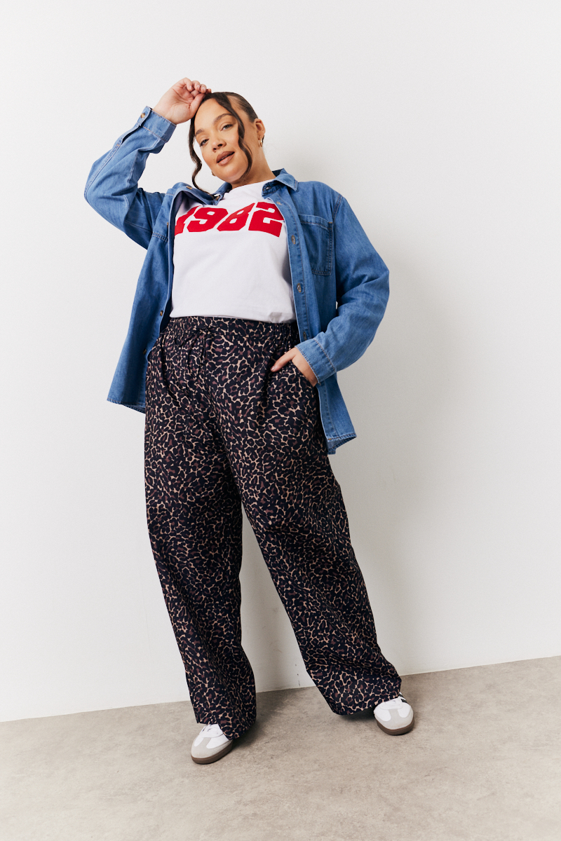 Leopard Trousers