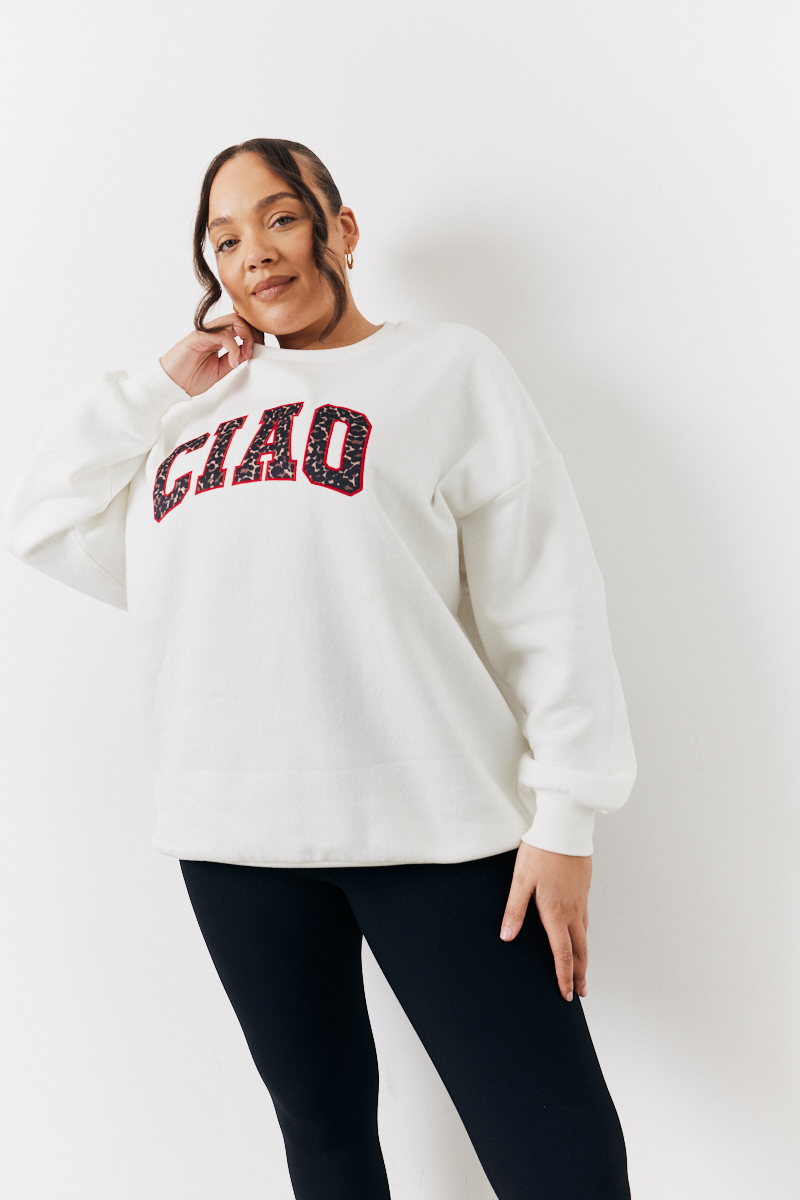 Ciao Slogan Sweatshirt