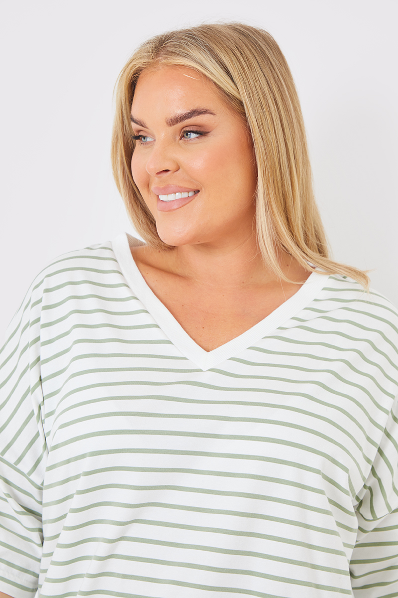 oversized t shirt v neck