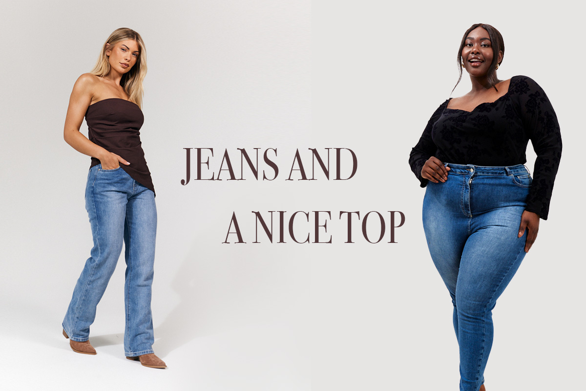 nice tops to go with jeans
