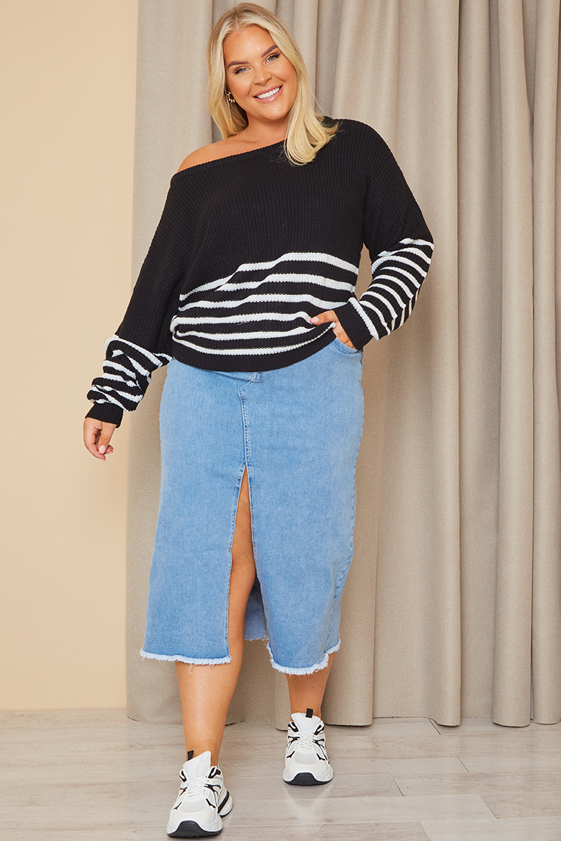 Off shoulder with jumper on sale shorts