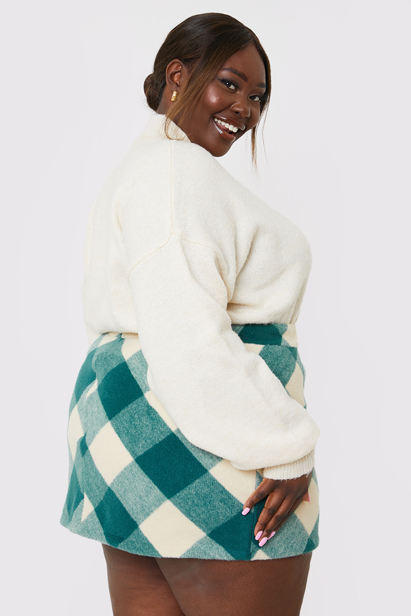 Mini Skirt Plus Size Skirts Cheap Plus Size Plaid Mini Skirts
