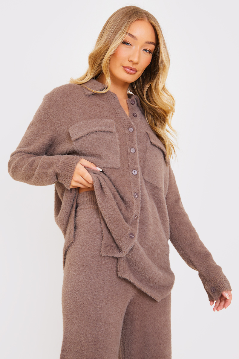 Knitted Button Through Top
