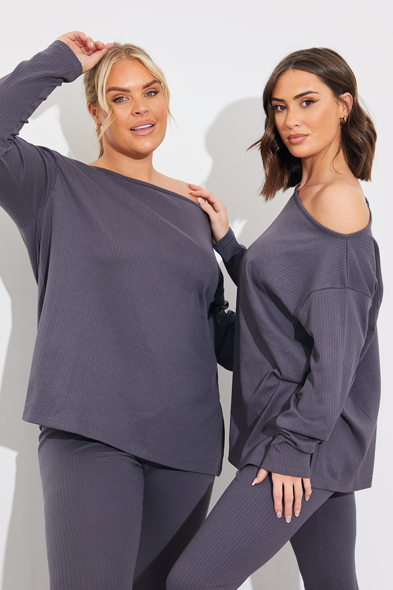 Tempt Me Off the Shoulder 2pc Top and Matching Leggings Set