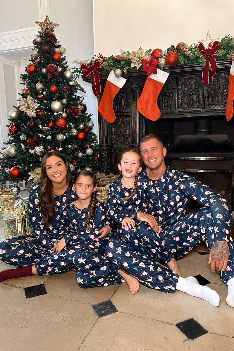 Family Pajamas Matching Women's Ornament-Print Family Pajama Set