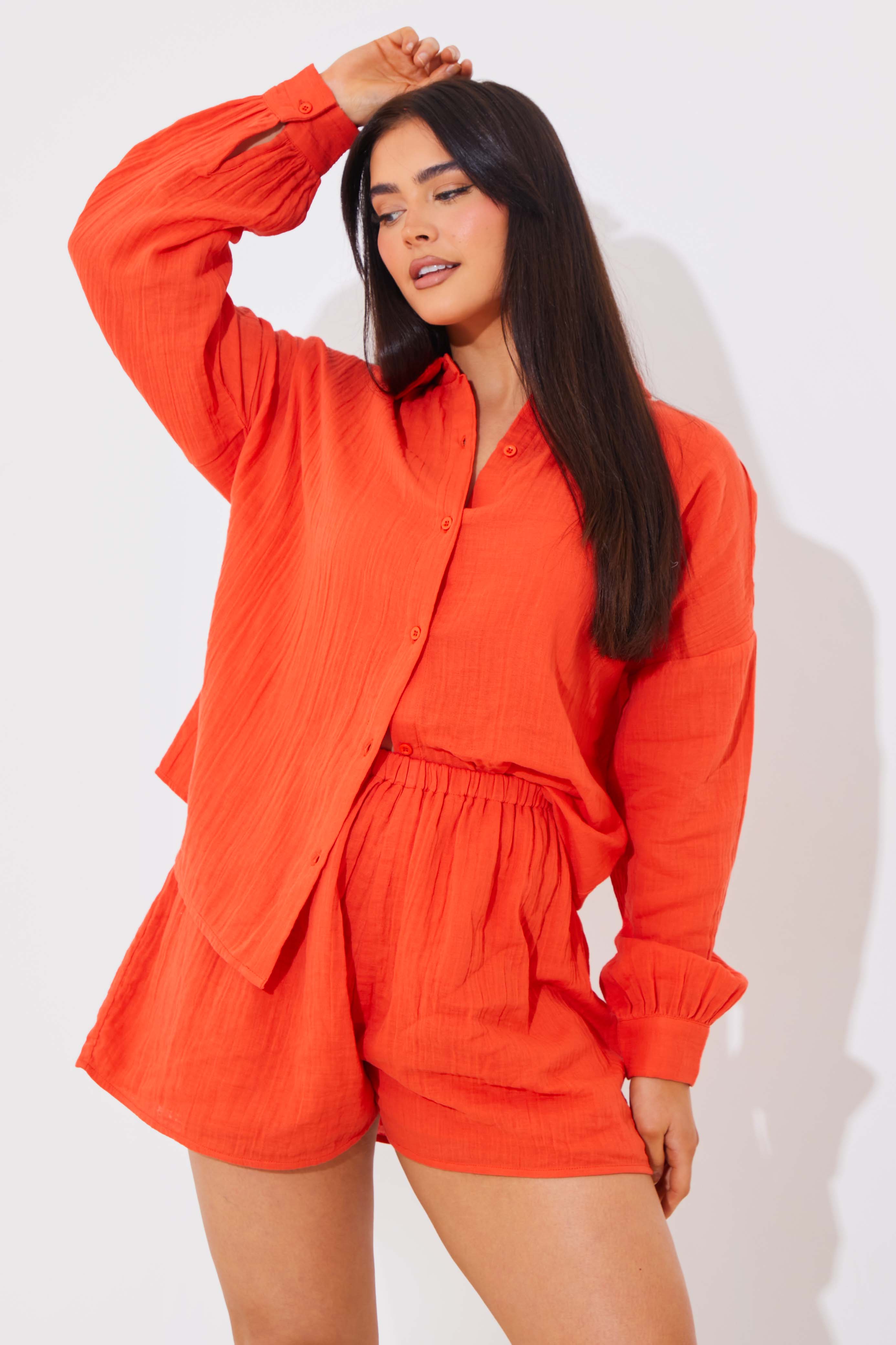 Cheesecloth Short Co-Ord