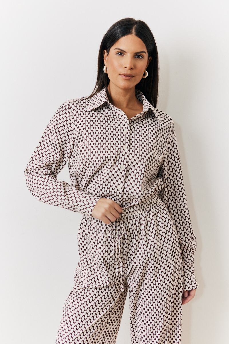 Geo Print Shirt