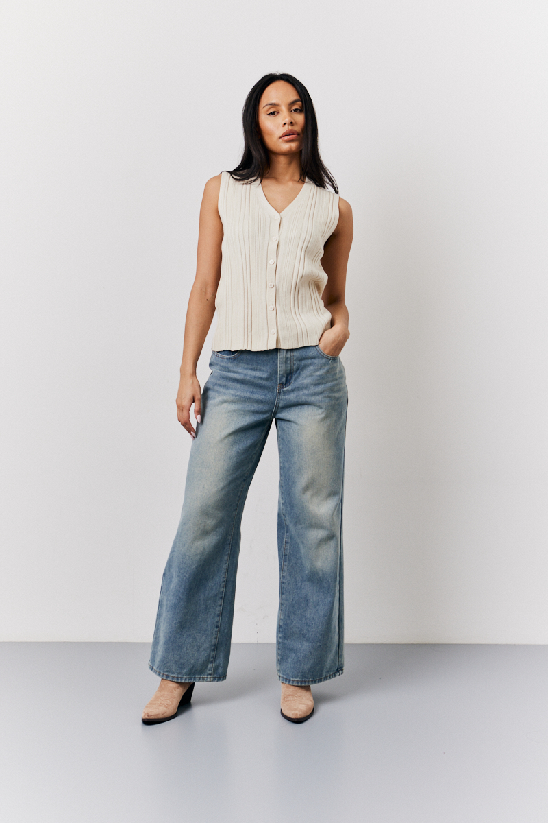 Straight Leg Jeans