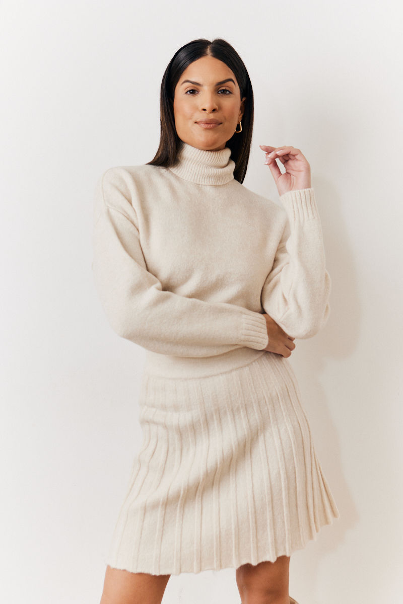 Sl Turtle Neck Co-Ord Jumper