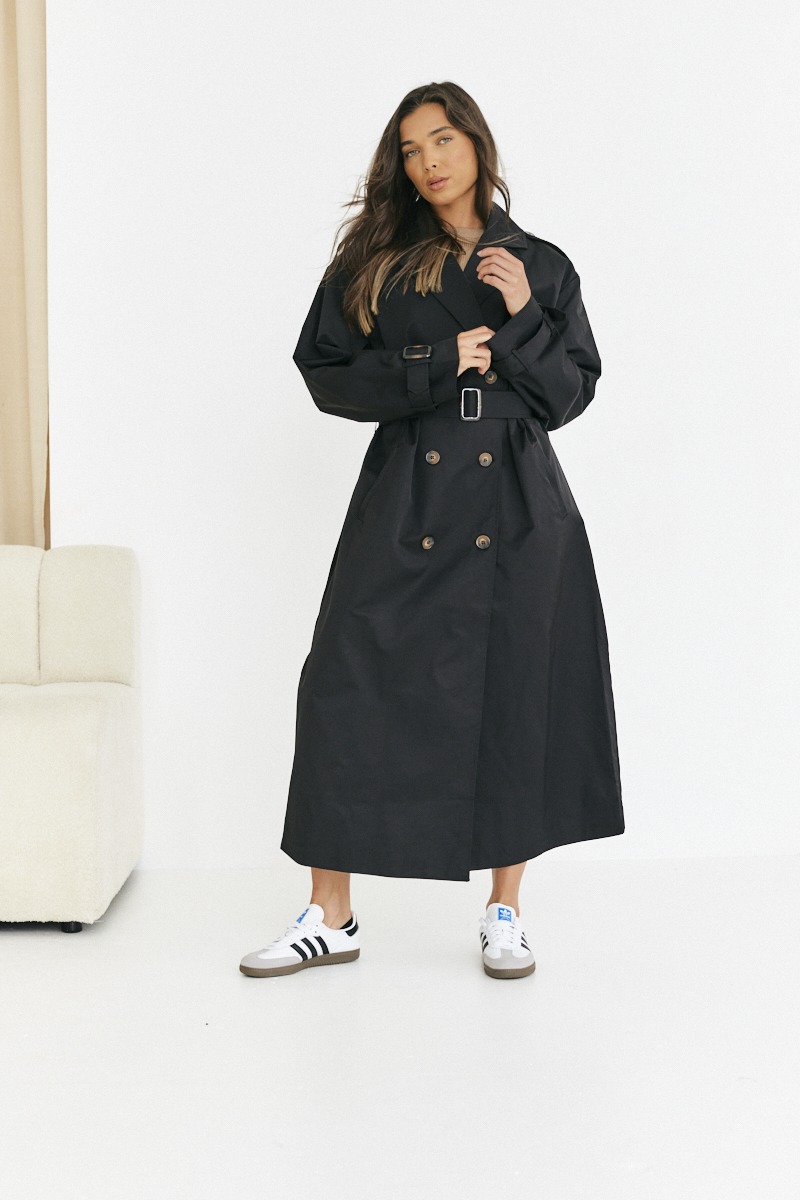 Longline Trench Coat