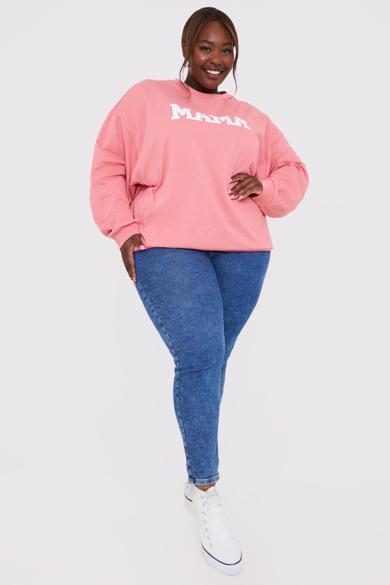 Mama Slogan Sweater