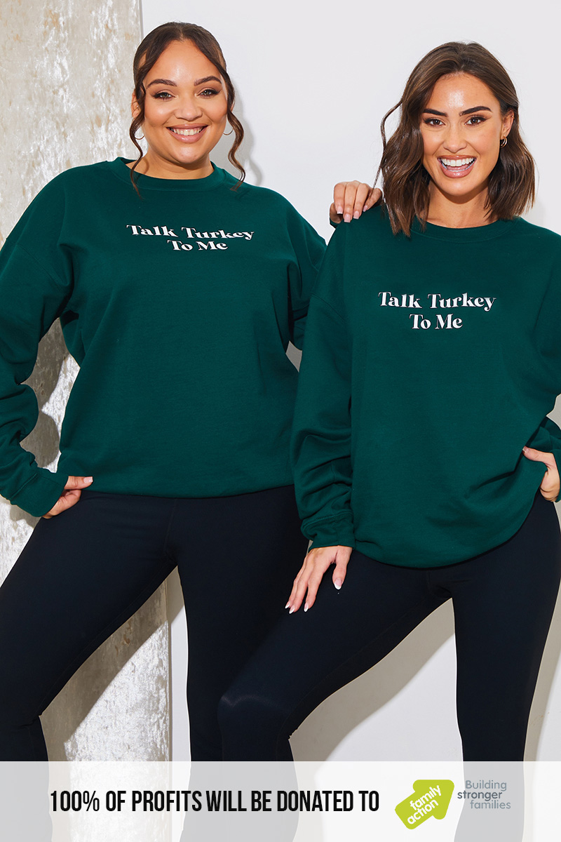 'Talk Turkey To Me' Charity Christmas Sweater