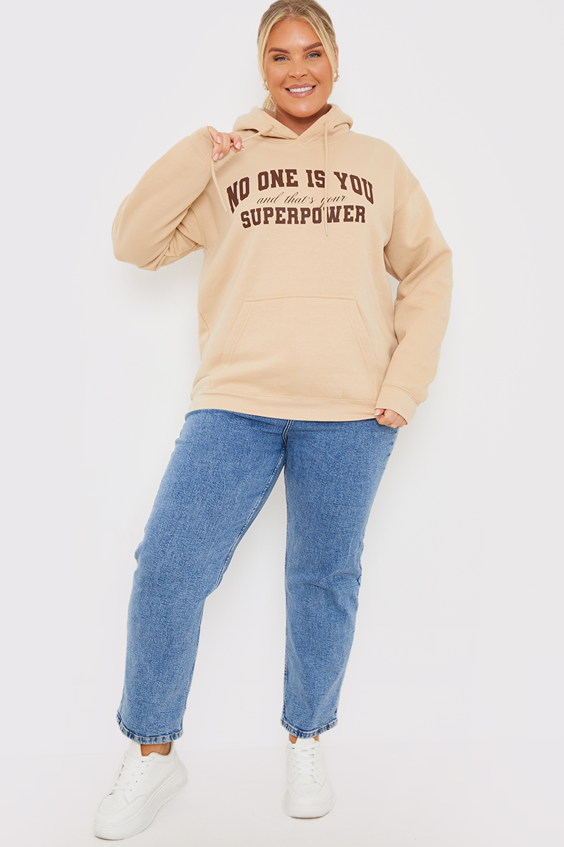 NO ONE IS YOU AND THAT’S YOUR SUPERPOWER BE KIND HOODIE 