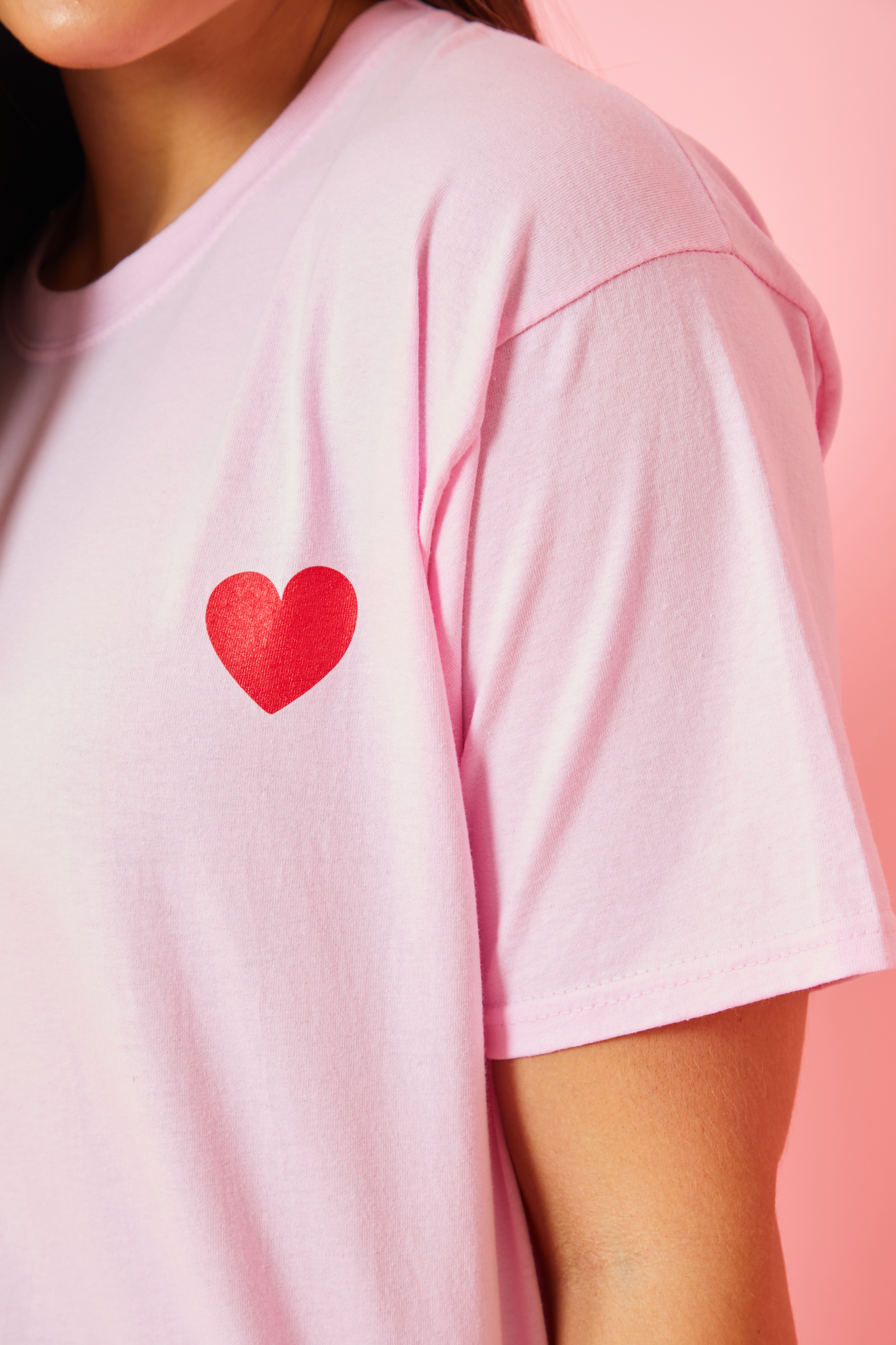 Heart Printed T-Shirt