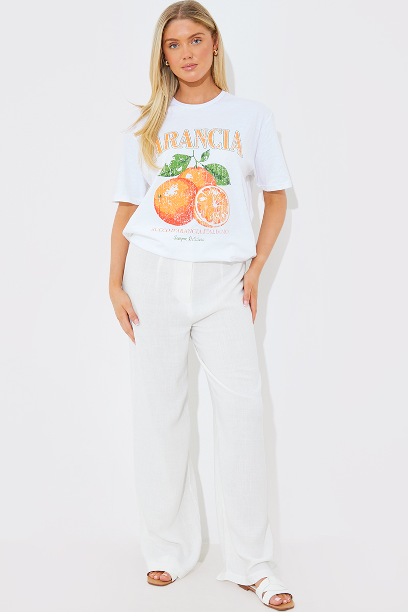 'Arancia' Fruit Graphic T-Shirt