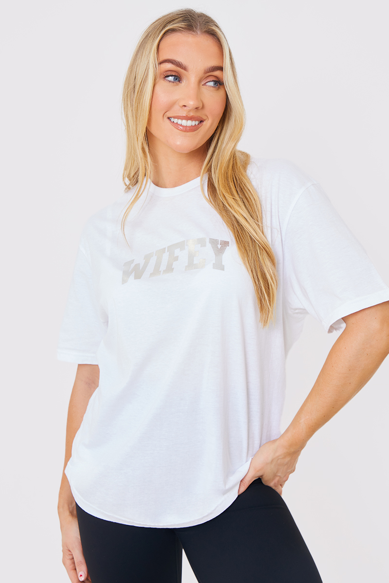 Wifey Crew Neck T- Shirt