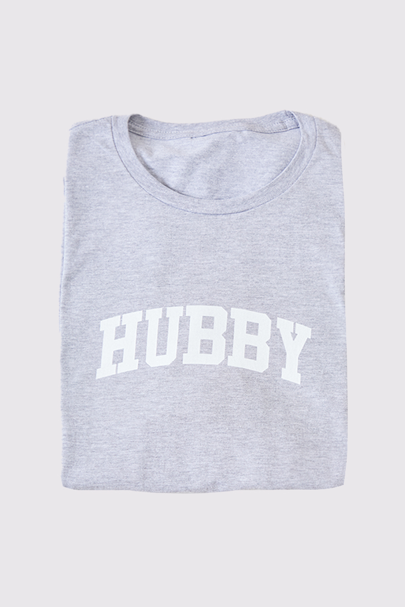 Hubby Crew Neck T-Shirt