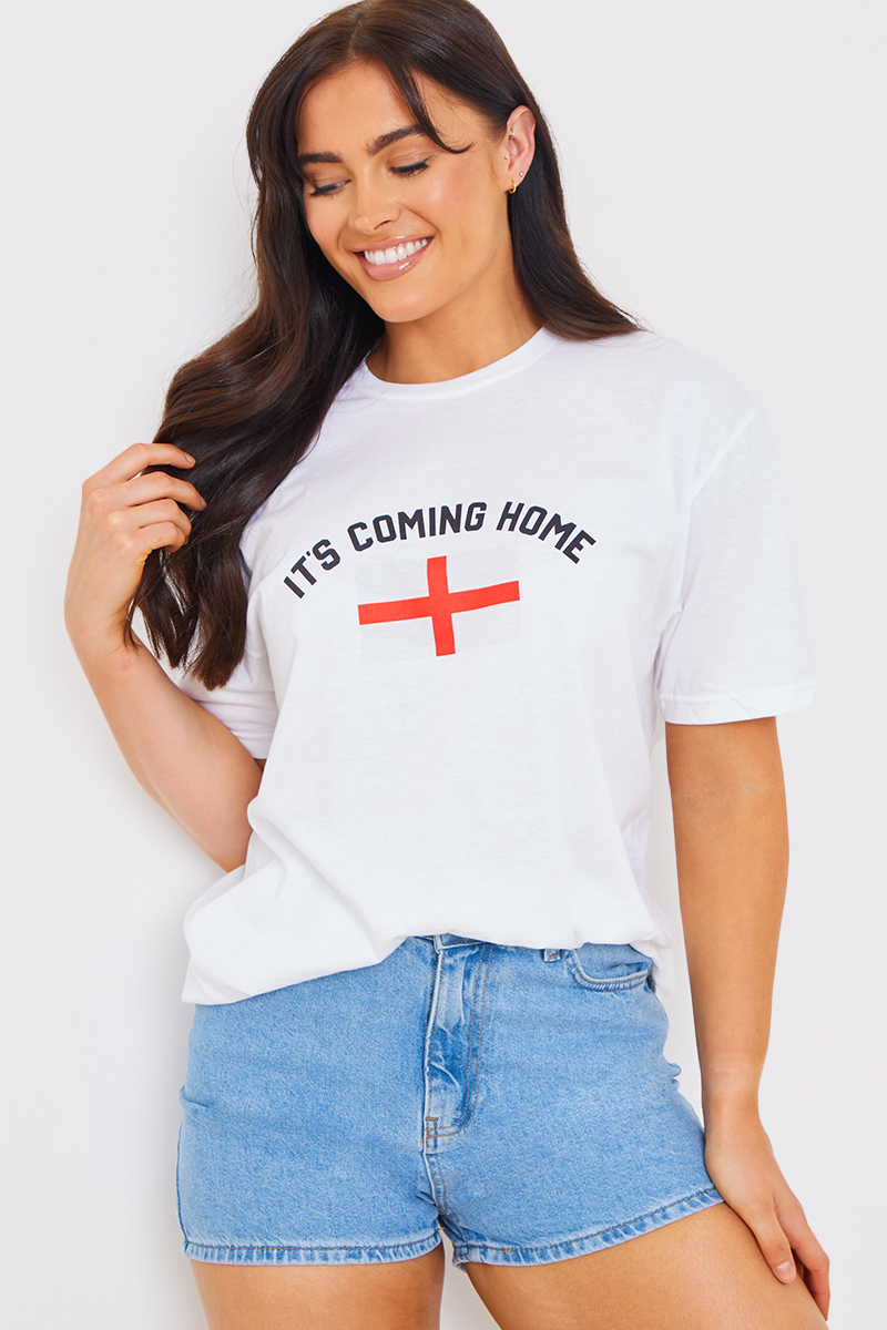 'It's Coming Home' Slogan T-Shirt