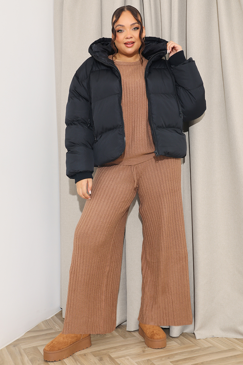 Hooded Puffer Jacket​ | In The Style UK