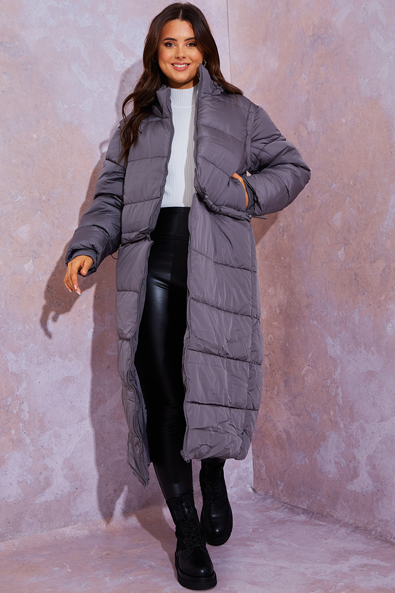 In The Style X Black Multiway 8 In 1 Coat by Jac Jossa