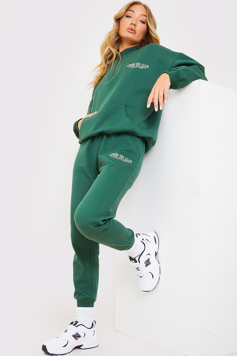 Oversized Slogan Joggers