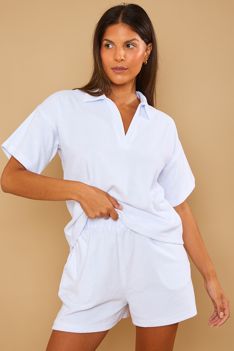 Towelling Fabric Shorts