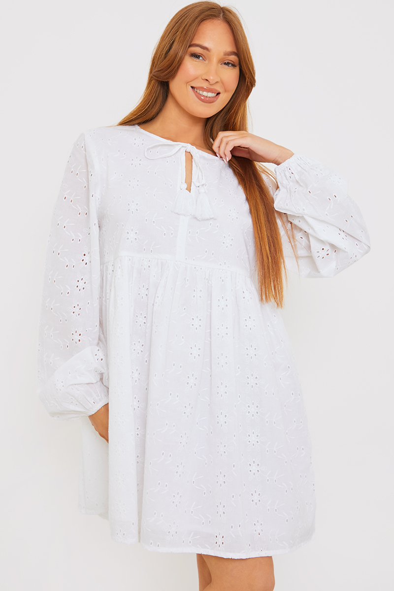 Broderie Dress