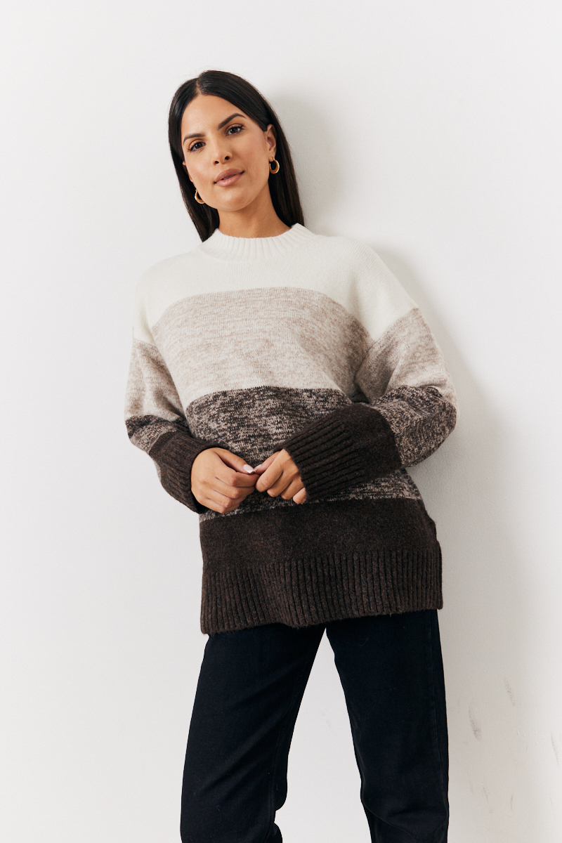 Recycled Tonal Crew Neck Jumper