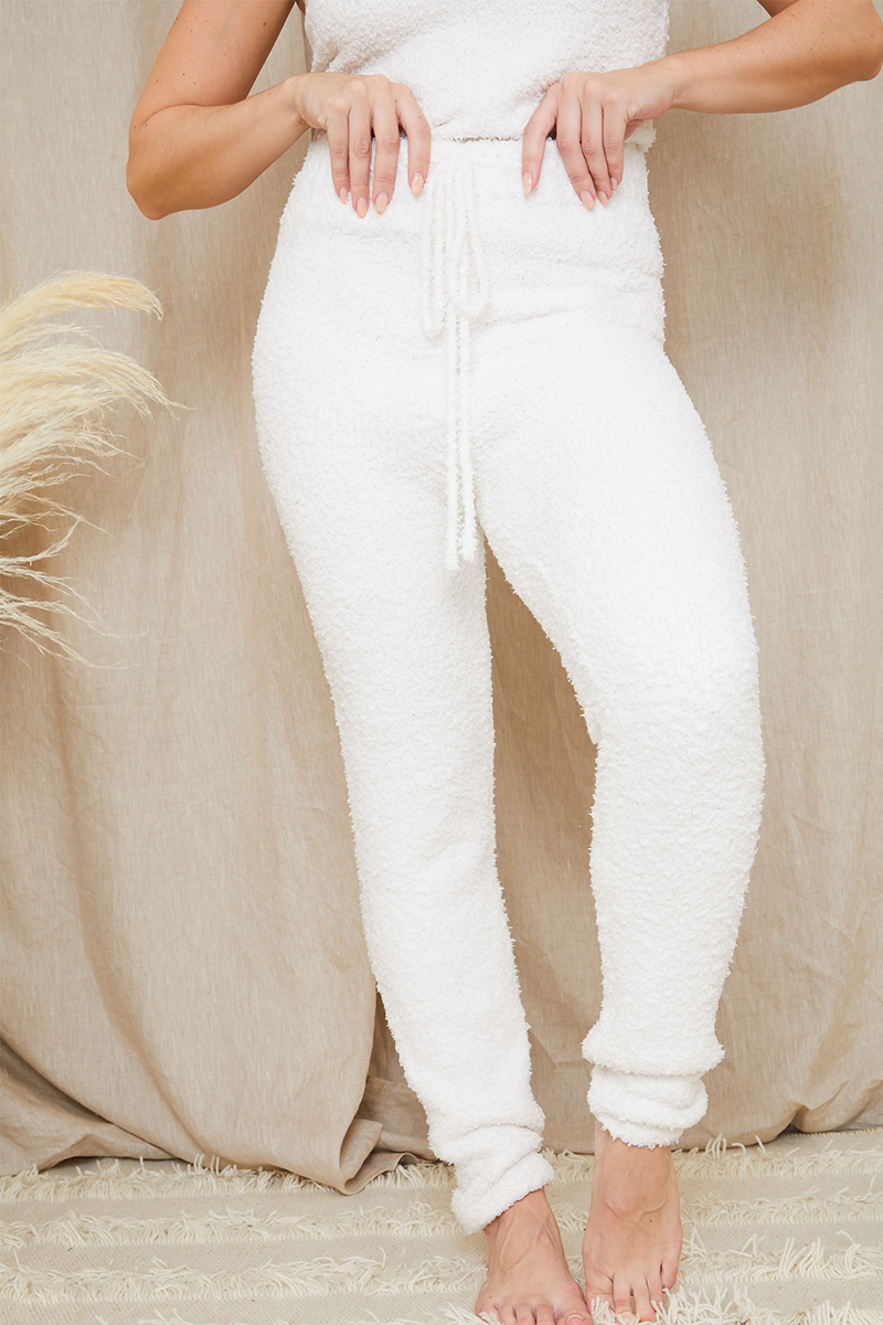 Recycled Fluffy Knit Leggings