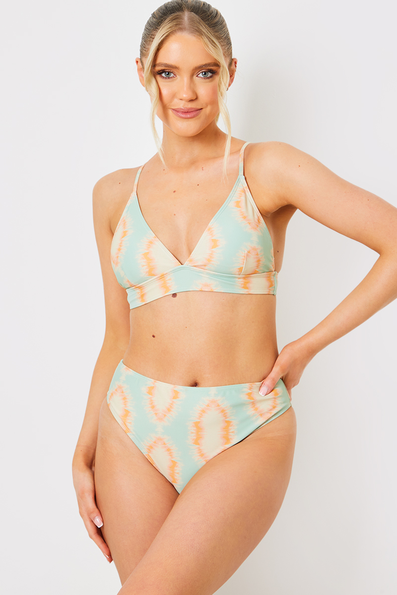 High Waist High Leg Bikini Bottoms