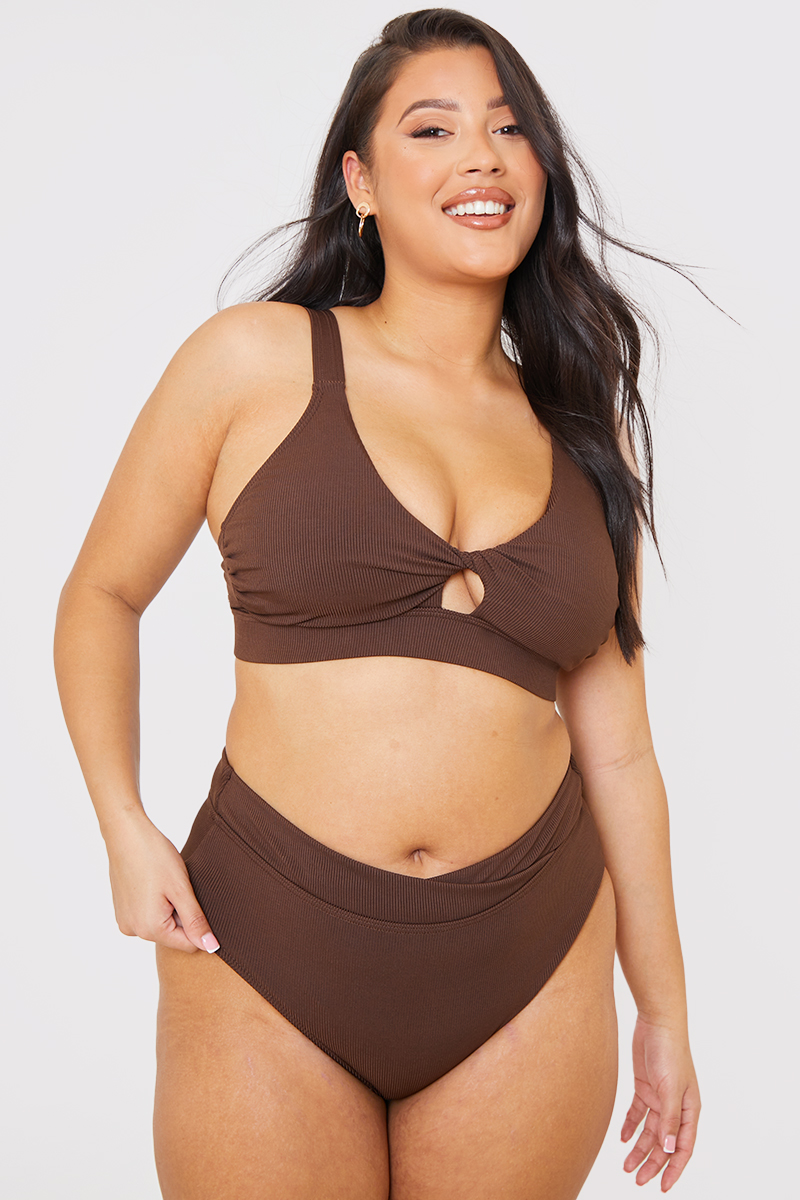 Twist Front Bikini Top