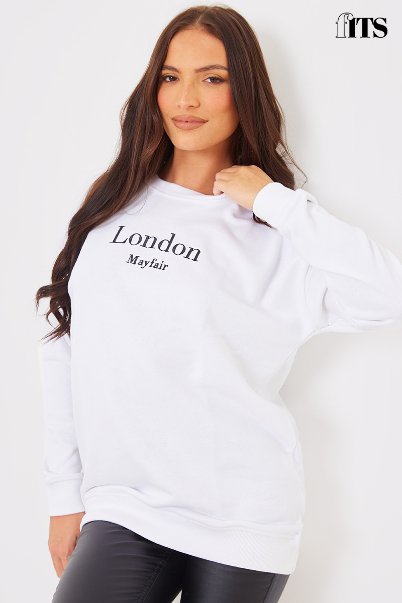 London Embroidered Sweatshirt