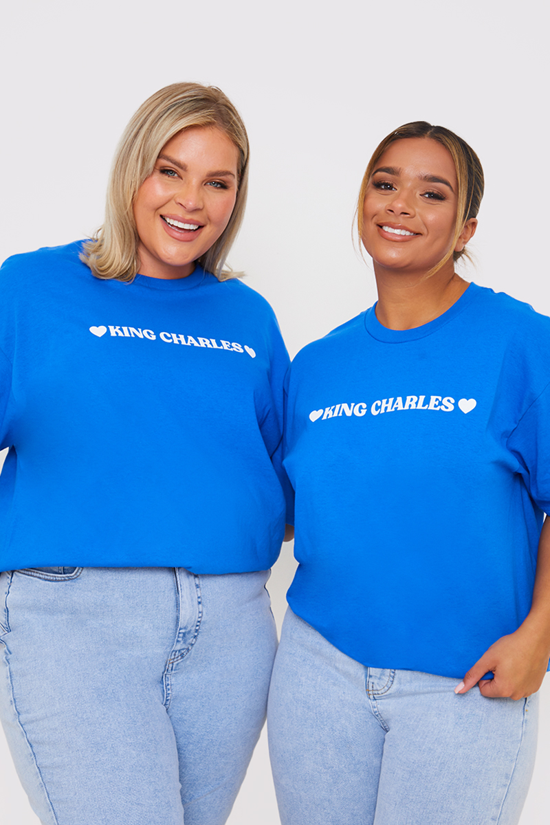 King Charles Slogan T-Shirt