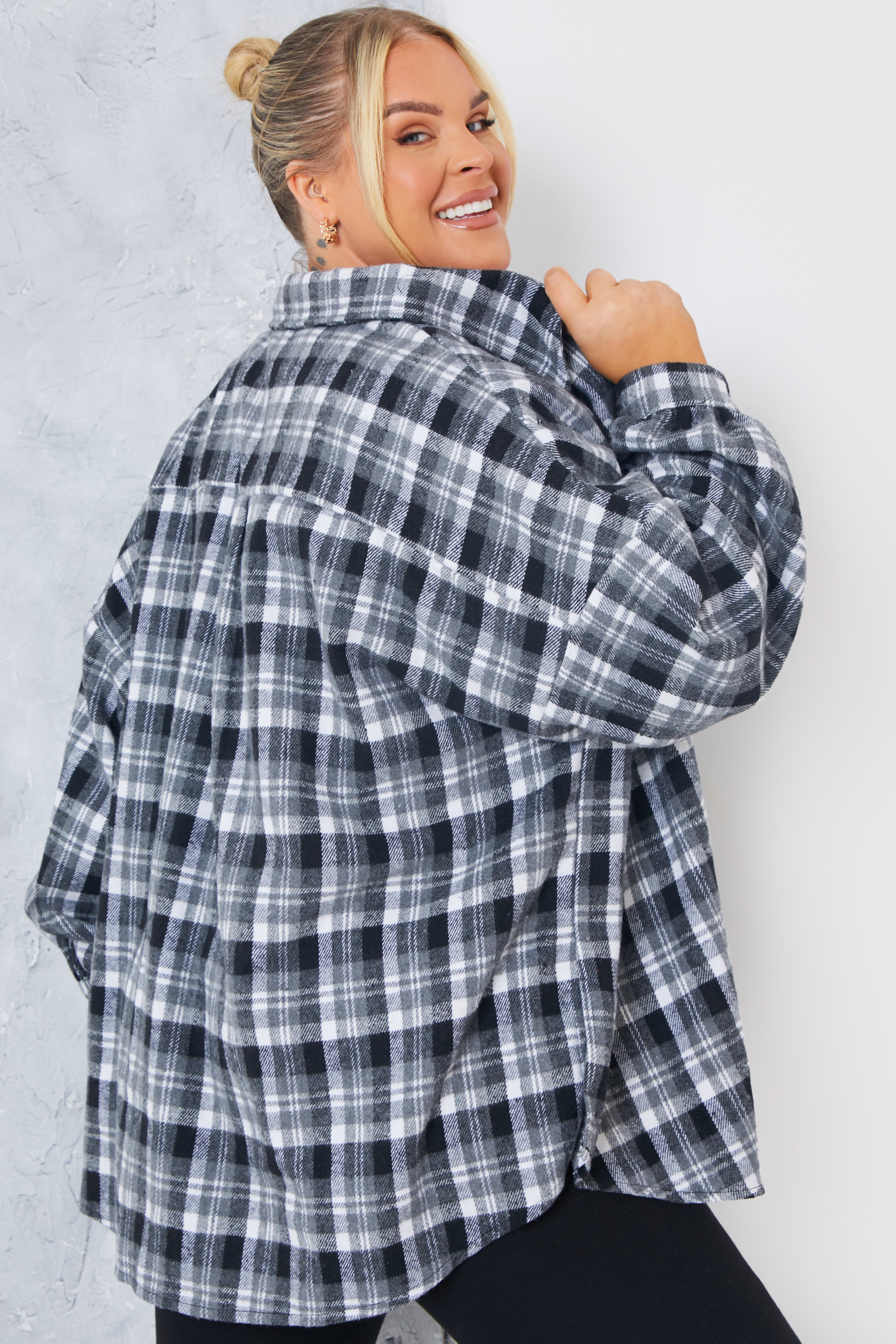 トップス everyone oversized B/D check shirt sizeM YOURS Plus Size Red Check Print Oversized Shirt | Yours Clothing