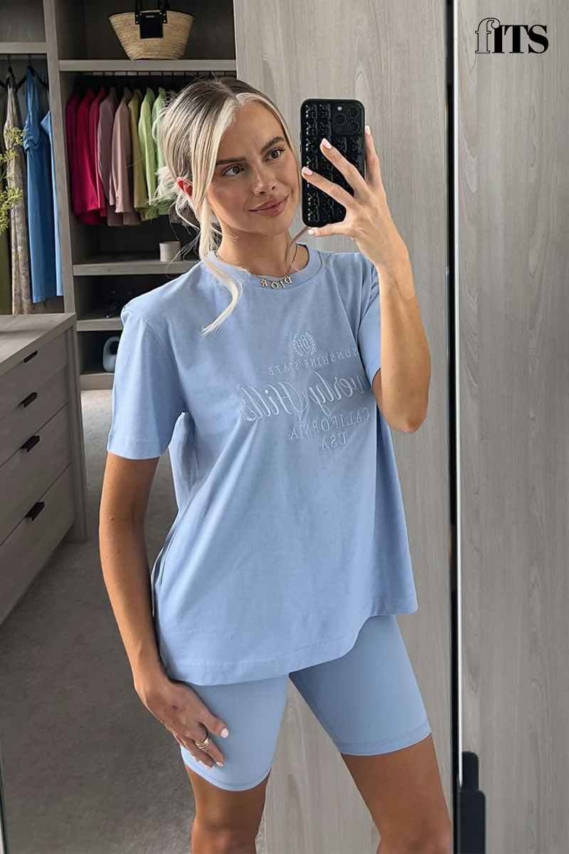 Beverly Hills Embroidered T-Shirt